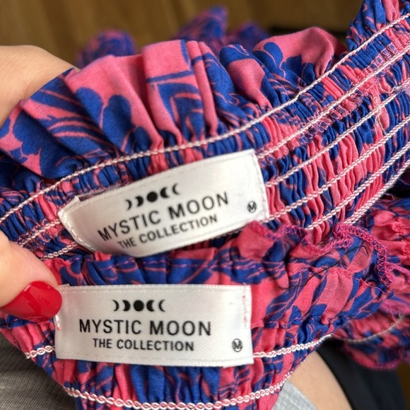 Floral Smocked Matching Set - Picture 4 of 5